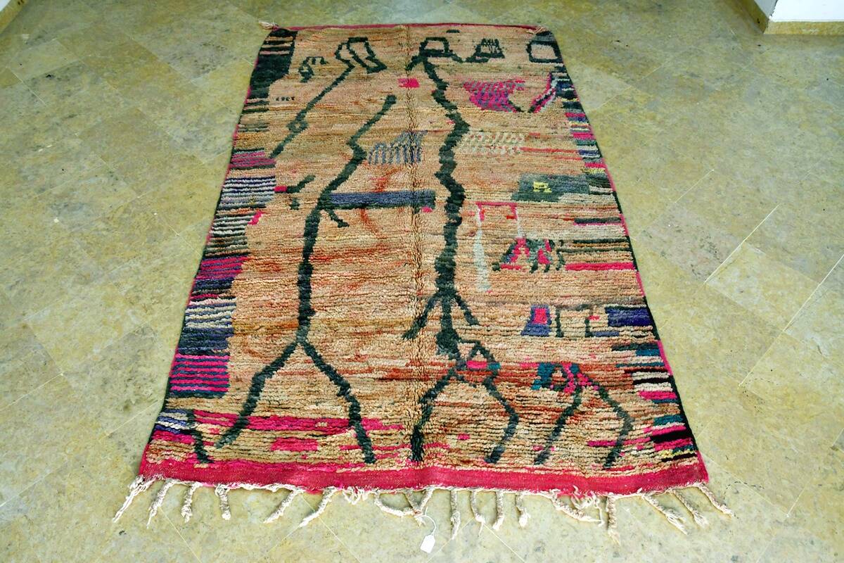 Moroccan Berber rug Boujaad 260 x 156 cm New