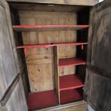 Louis Philippe oak wardrobe