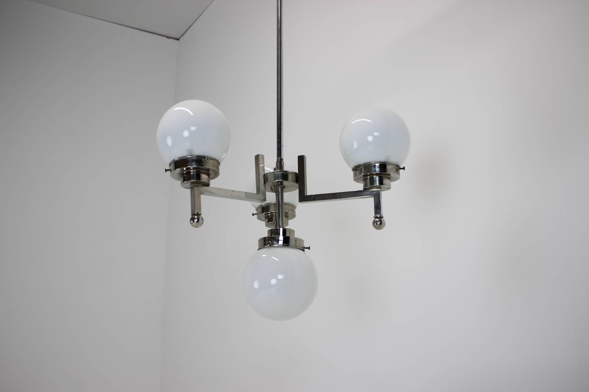 Art Deco Candlestick, 1930s, Czechoslovakia