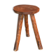 Brutalist wooden stool 60/70