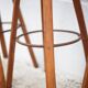 Tabouret de bar X 3 , tabouret bois et métal, tabouret brustaliste, tabouret haut