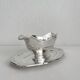 Ercuis silver-plated metal gravy boat