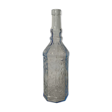 Bouteille en verre bleu ciel