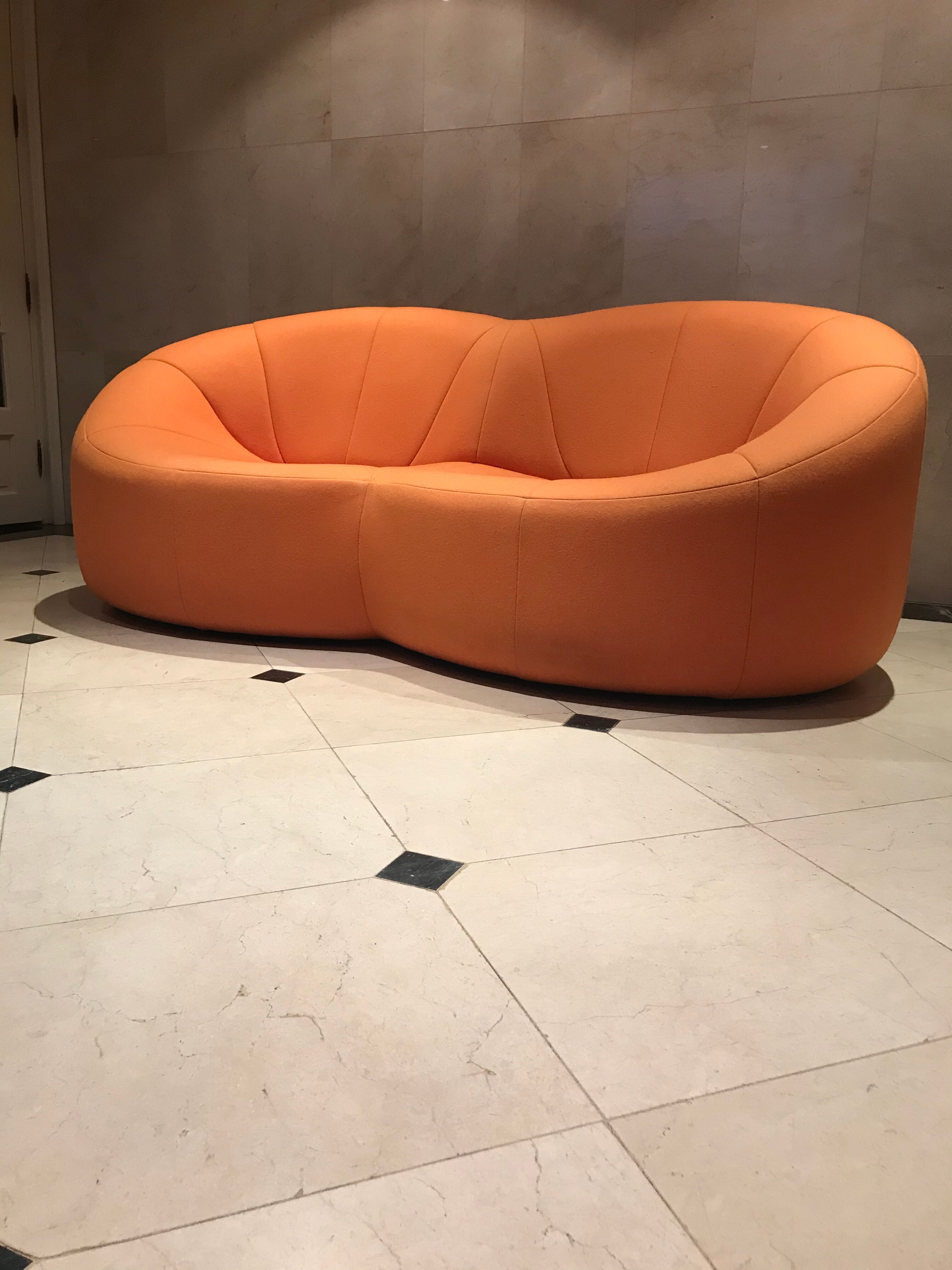 Pumpkin sofa by Pierre Paulin, Ligne Roset edition