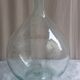 Demijohn in white glass