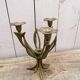 Brass art nouveau chandeliers