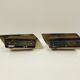 Pair of wall lamps spotlights gold metal Eglo