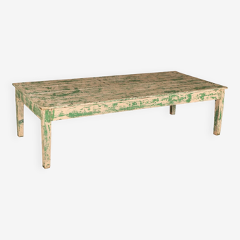 Table basse indienne en bois