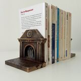 Pair of 1920s Art Deco bronze bookends