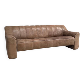 Vintage De Sede DS44 3 seat sofa, 1970s