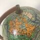Globe terrestre girard barrère verre vintage 1960