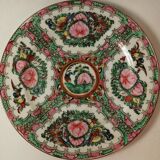 Ancienne assiette en porcelaine de chine macau