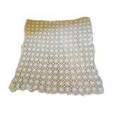 Hand crocheted bed top