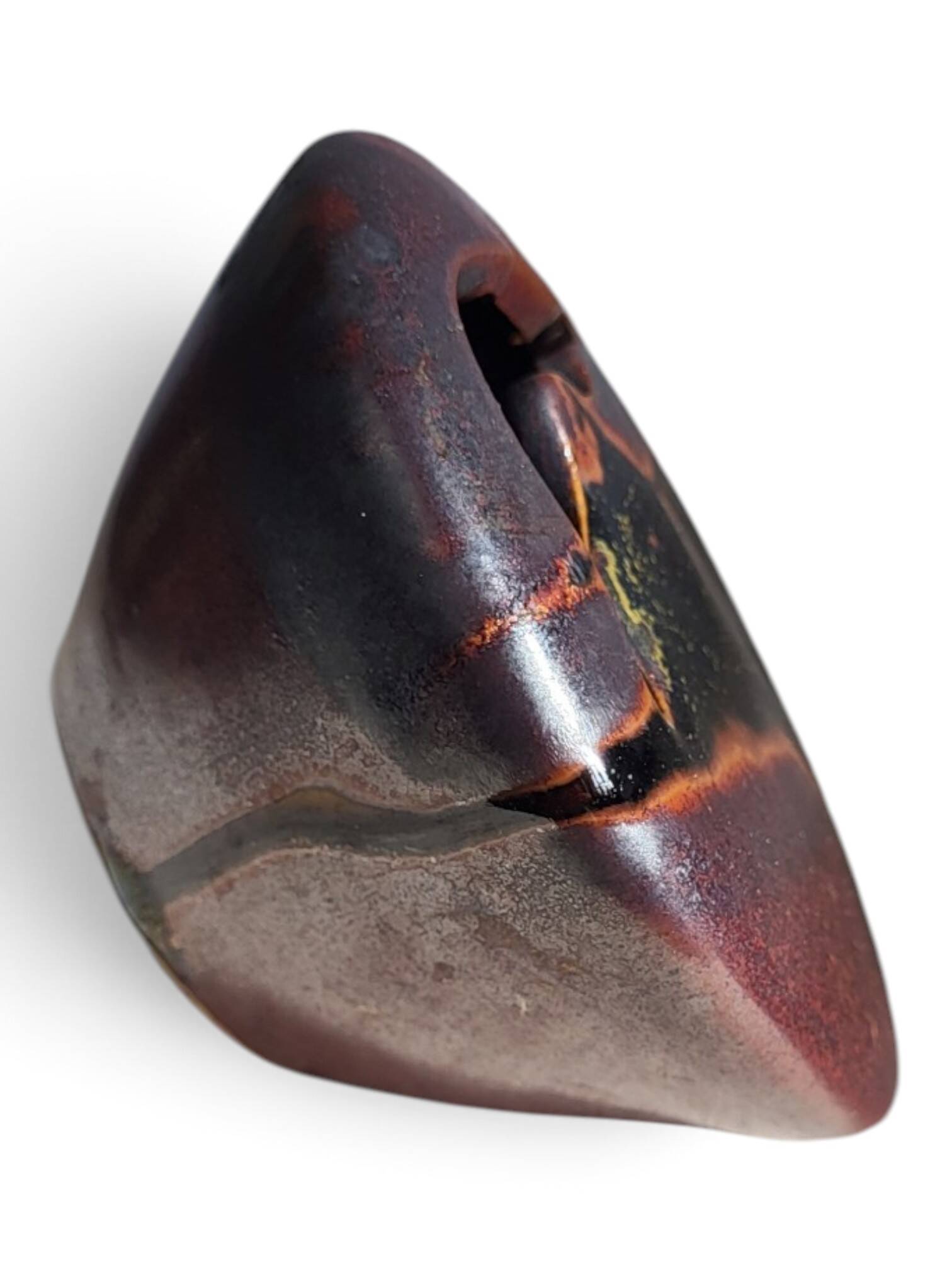 Vase en grès émaillé de Jean Cacheleux — Puisaye