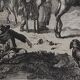 Dutch engraving XVIIIth "Riders in good humor"