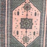 Tapis ancien Maroc Rabat fait main, 205X287 cm