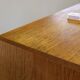 Vintage 1960s oak cabinet - cupboard style of Danish design Henning Kjærnulf