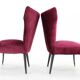 1950s Pair of Italian Chairs, Restored