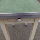 Antique vintage kitchen table