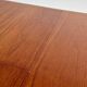 Restored teak dining table by henry rosengren hansen for brande møbelindustri mk9477