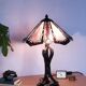 Tiffany style lamp, stained glass, art nouveau
