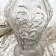 Antique molded glass carafe