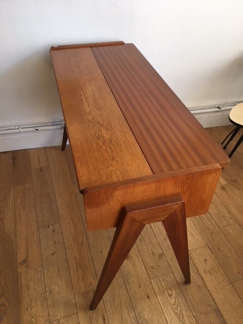 Console Scandinavian vintage feet compass