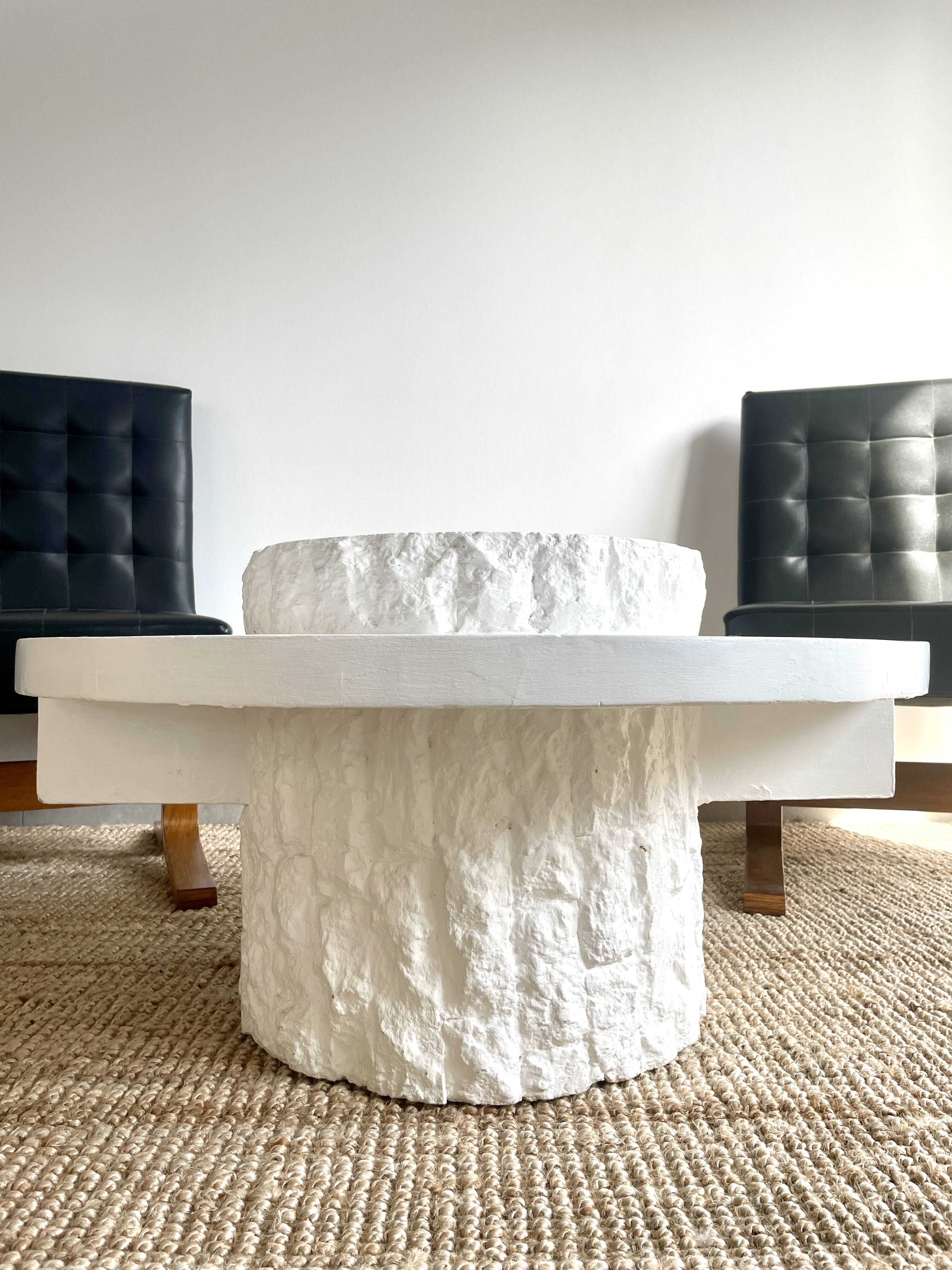 Magnussen ponte travertine coffee table