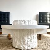 Magnussen ponte travertine coffee table