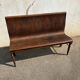 Wooden bistro bench