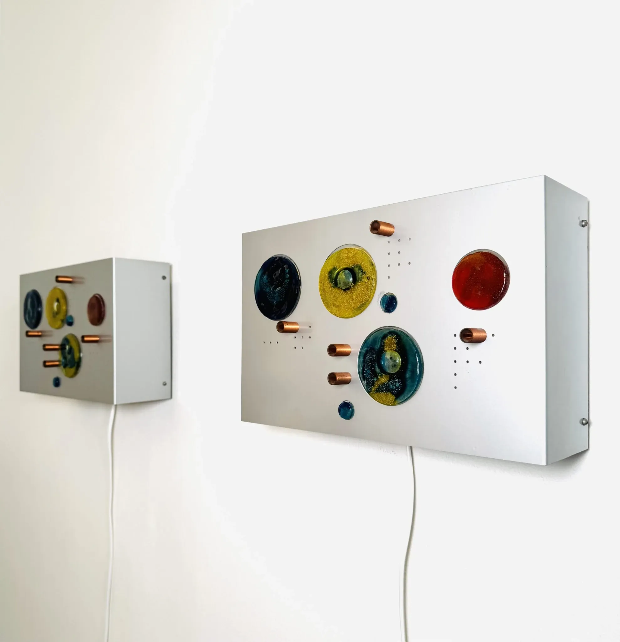 C-1701 Collage Wall Lamp By Willem Van Oyen For Raak Amsterdam, The Netherlands 1960S