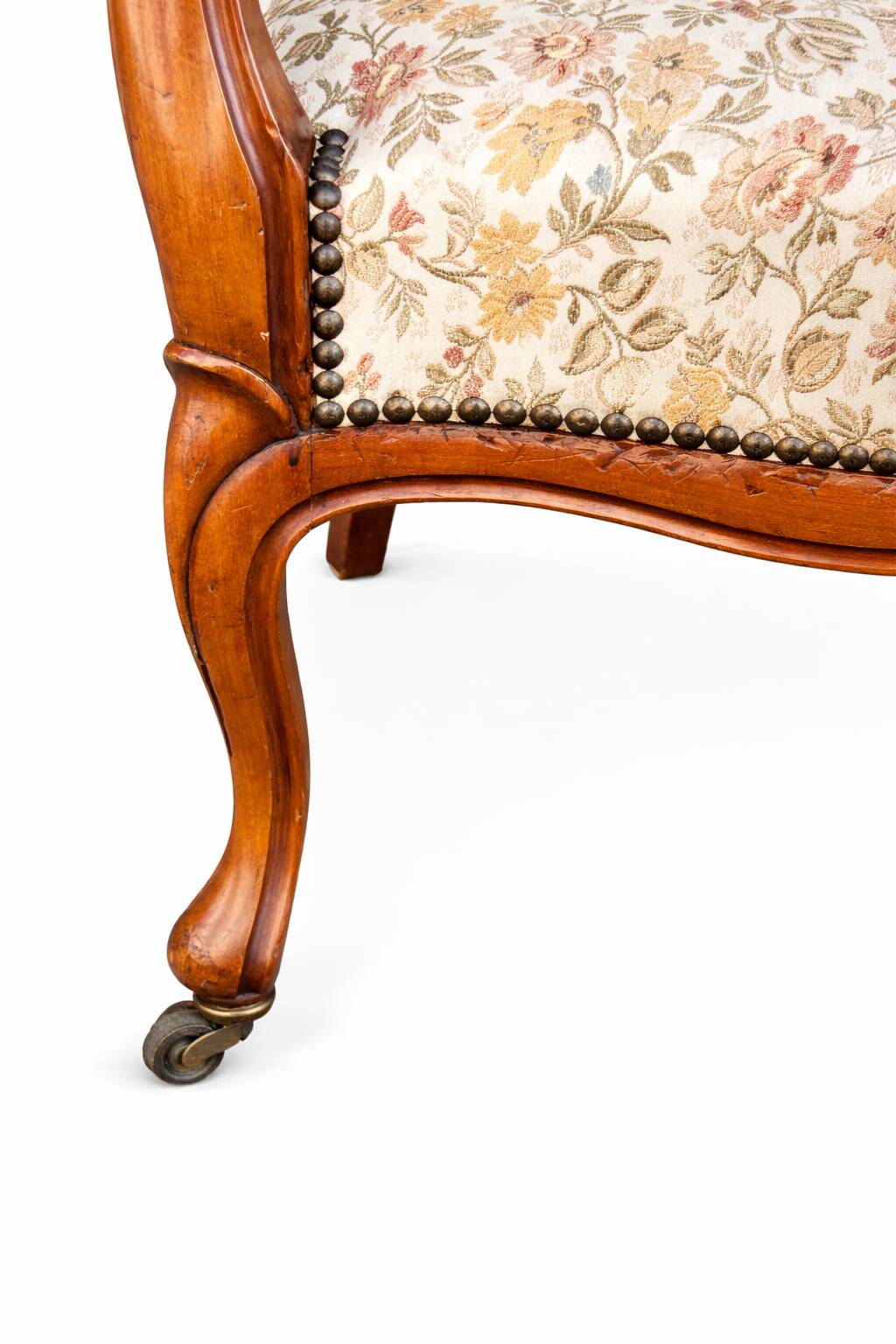 Paire de fauteuils Voltaire Louis Philippe en acajou, XIX Siècle