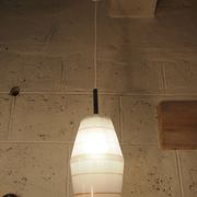 Hanging Lunel Lantern Texture Mid Century