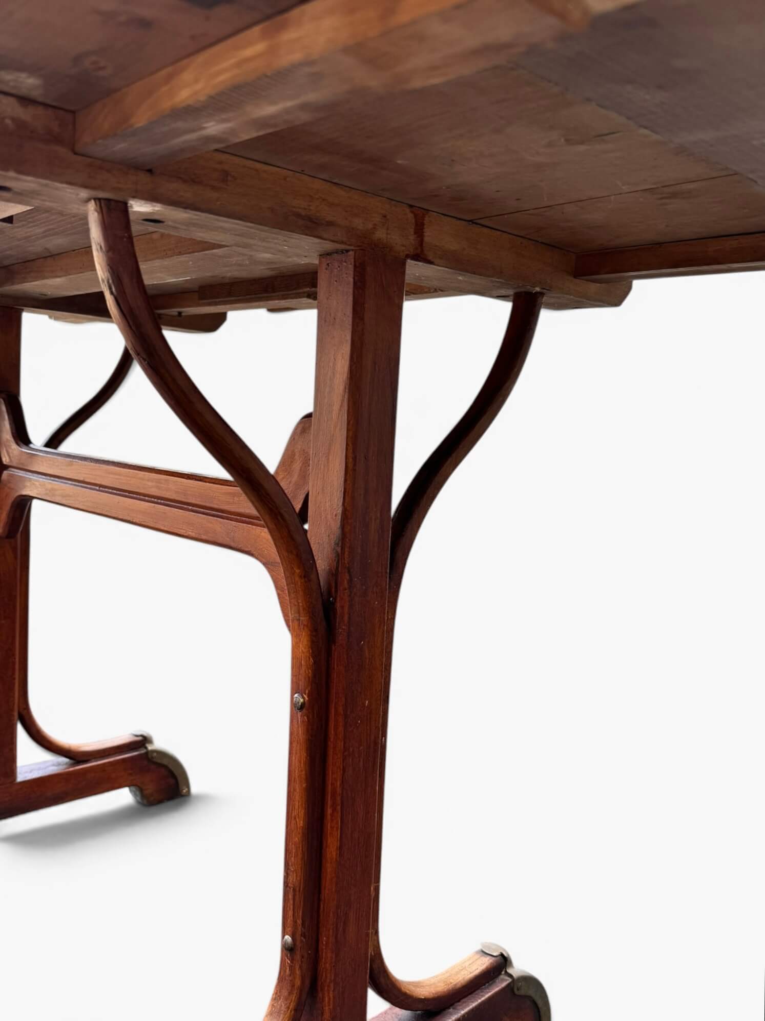 Table de bistrot Thonet à abattants, 1900