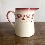 Luneville earthenware pitcher