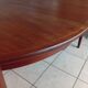 Round teak table by Johannes Andersen for Mobler Samcom Scandinavian.