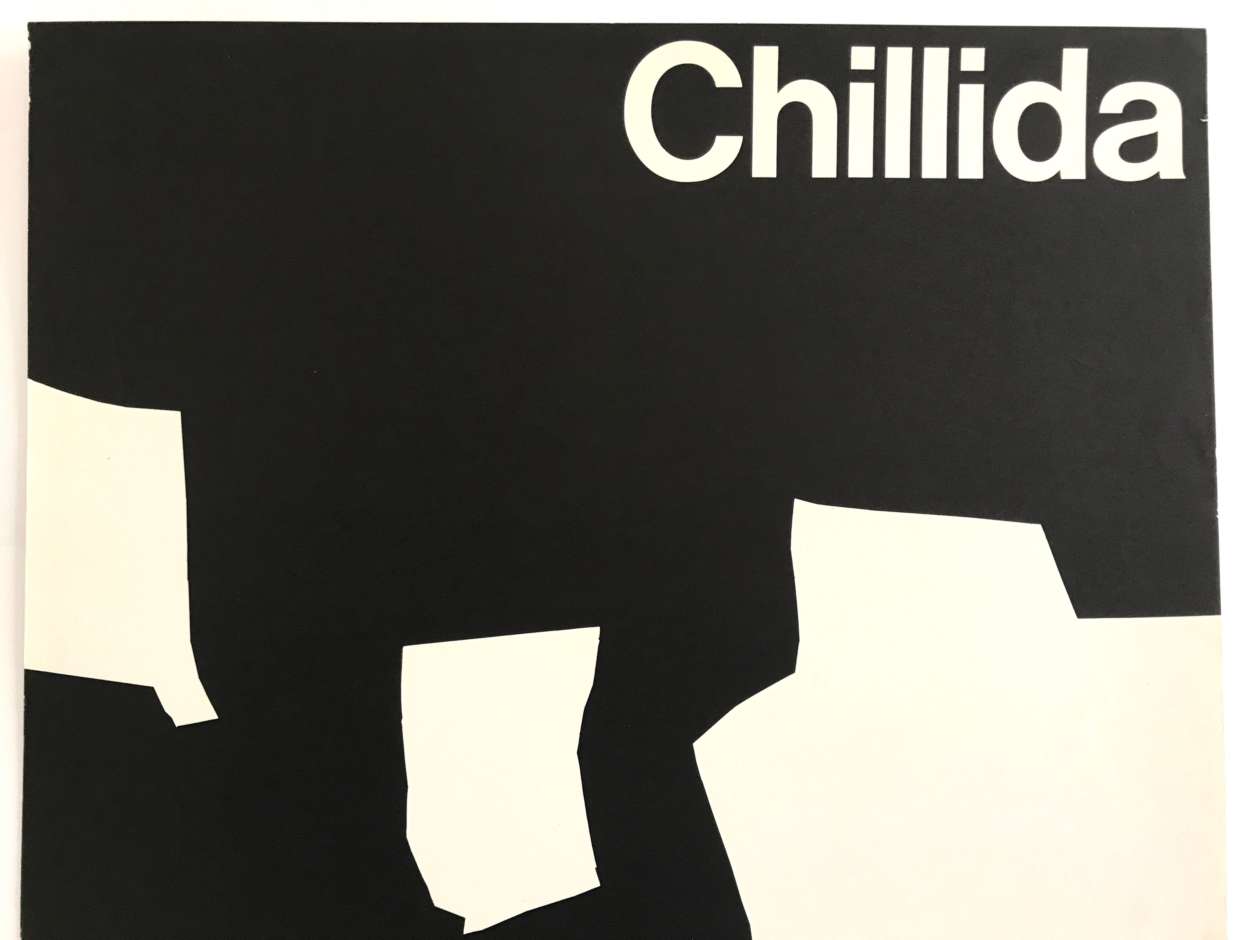 Original poster in lithograph after Eduardo Chillida, Maeght Gallery, 1968