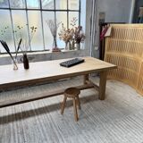 XXL solid oak farmhouse table 3.5m