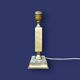 Vintage lamp base in onyx and gilded brass