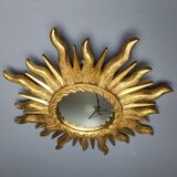 Vintage sunburst mirror, 1960s