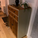Solid oak & pine sideboard