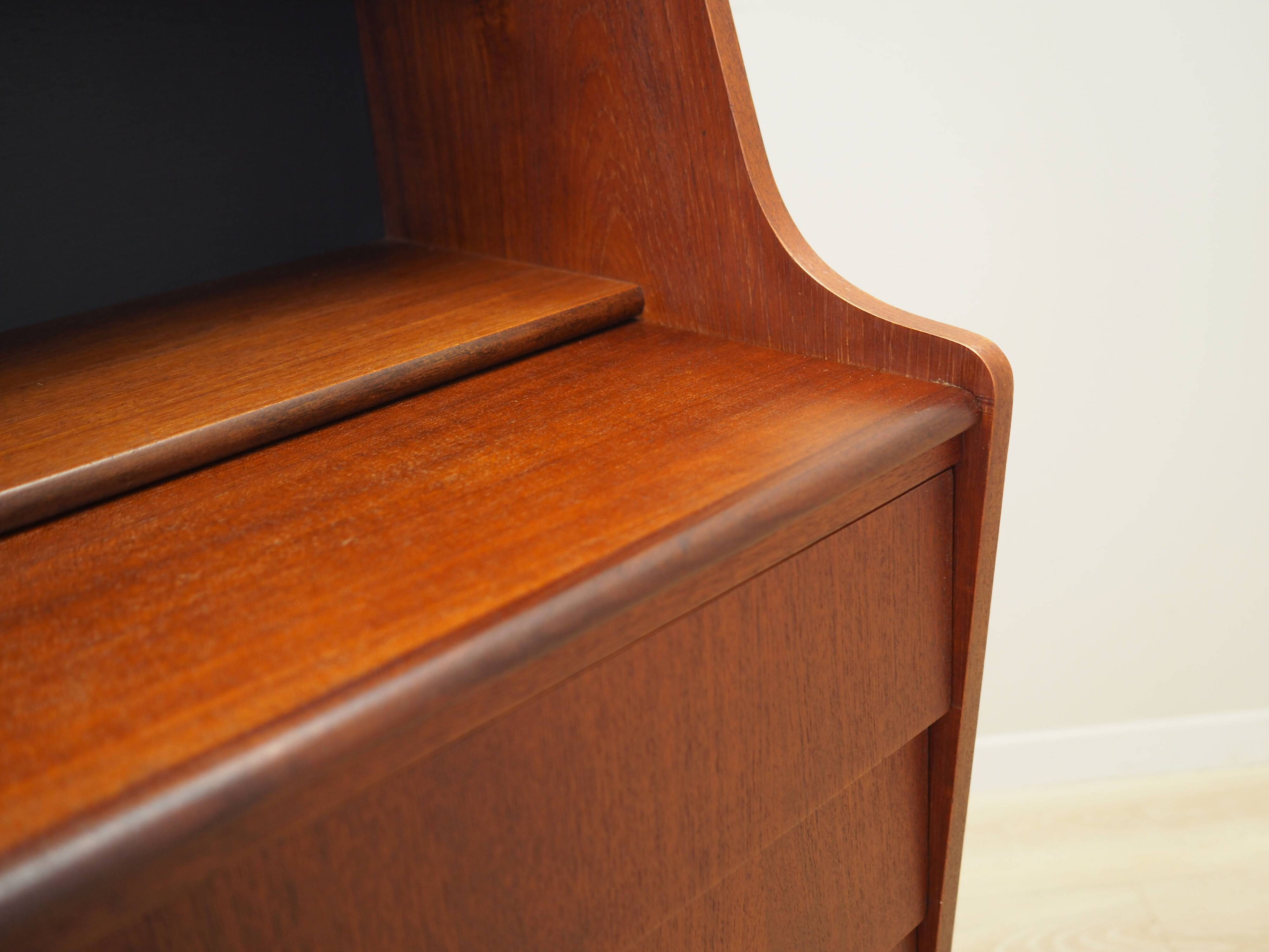Teak secretary, Danish design, 1970s, production: Denmark