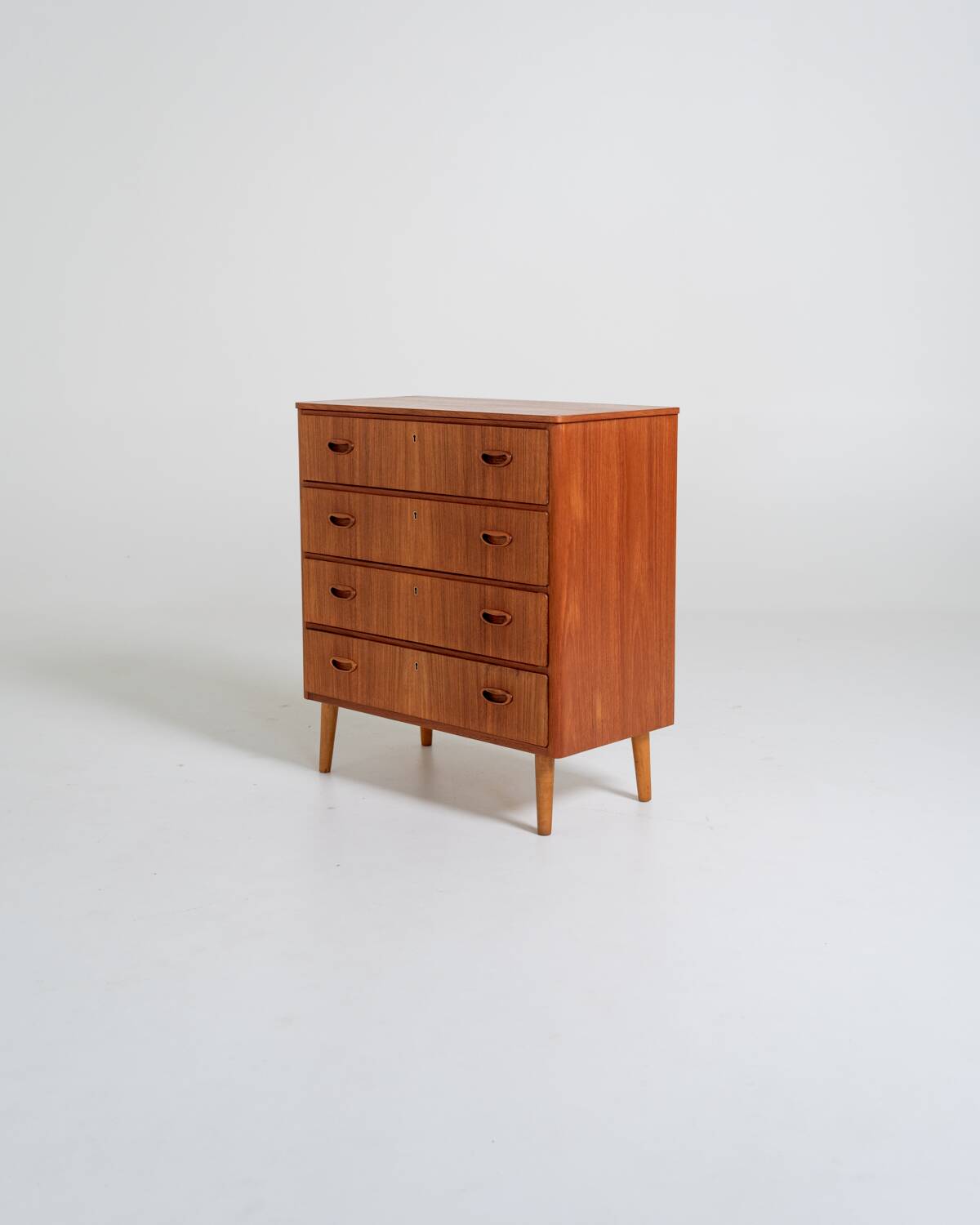 Swedish teak chest of drawers, 1960s