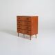 Swedish teak chest of drawers, 1960s