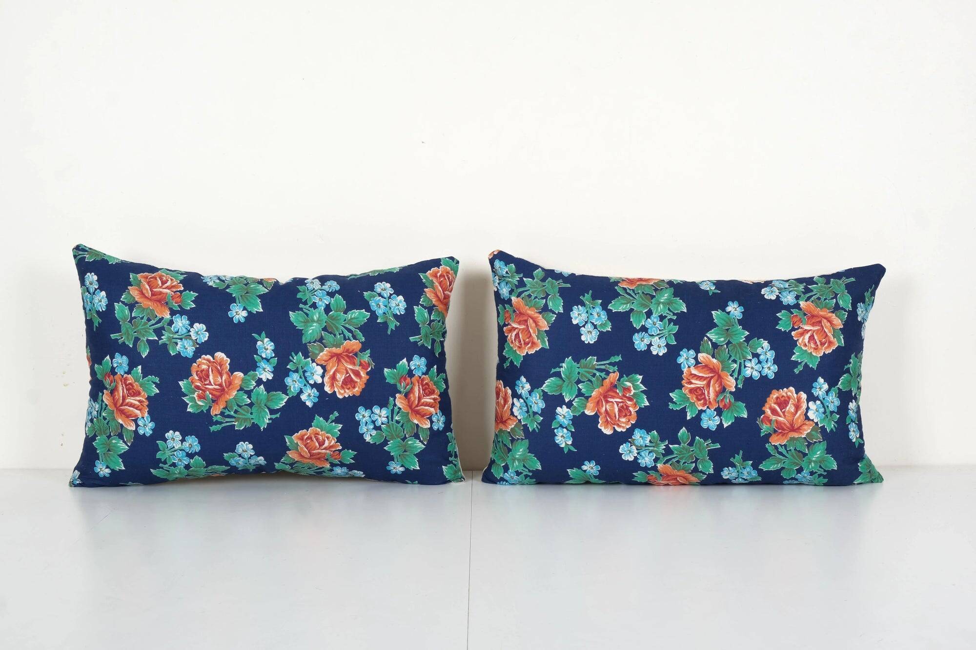 Lot de 2 housses de coussin turque vintage 56x36 cm