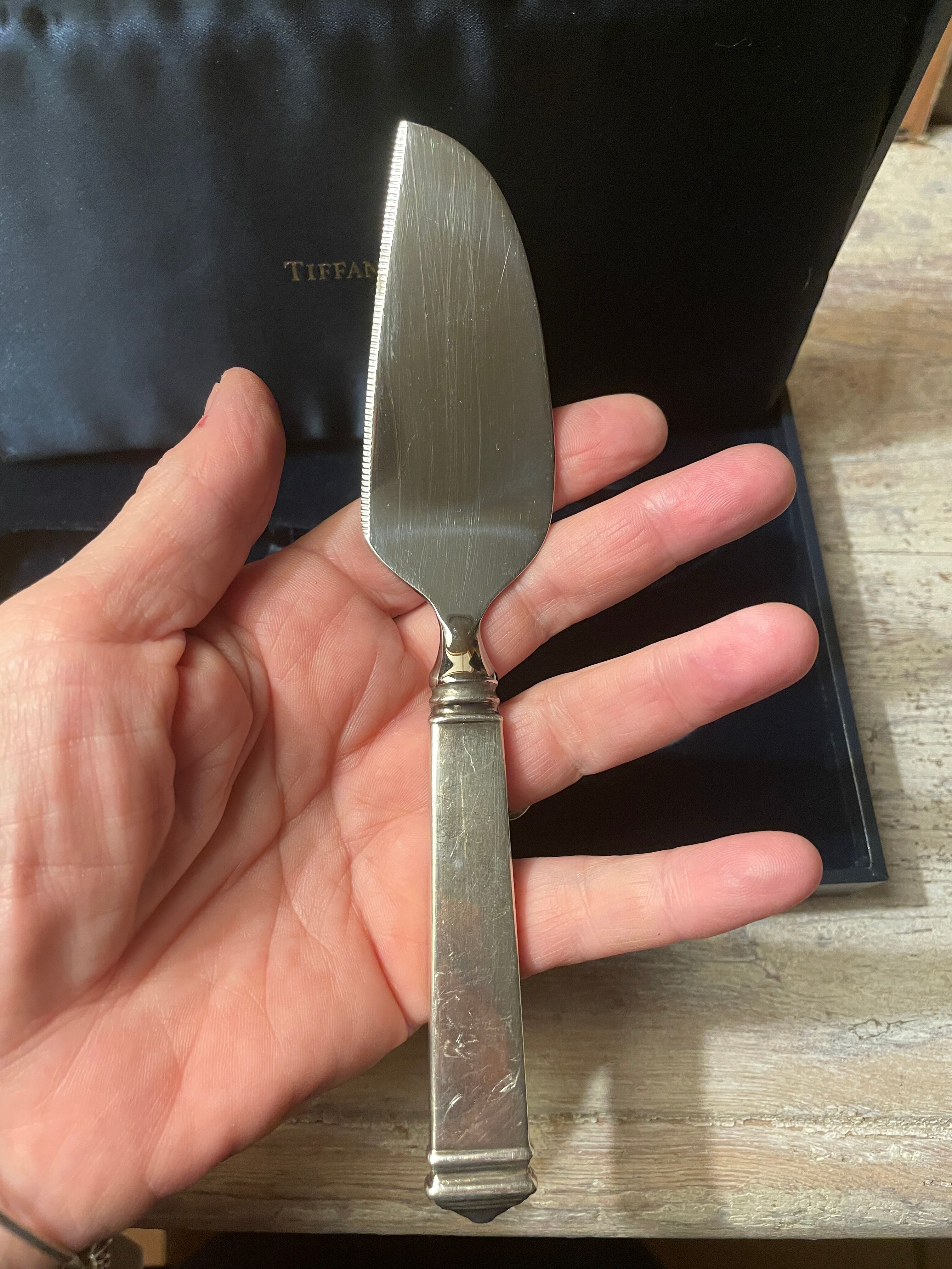 Tiffany and Co cheese serving knives