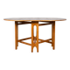 Mid Century Teak Foldable Dining Table made in Norway