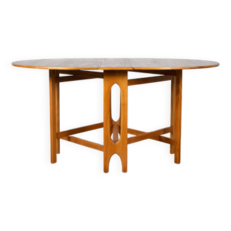 Mid Century Teak Foldable Dining Table made in Norway