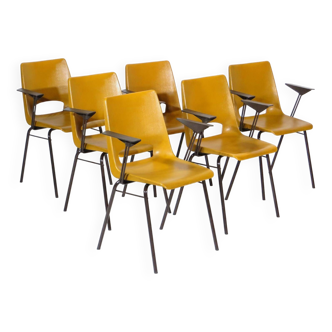 Vintage mid century design arm chairs by Ahrend de Cirkel, 1970s