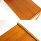 Retro Vintage Design Teak Hi Fi Stereo Bench Hallway Stand 1960s 70s Oak Danish